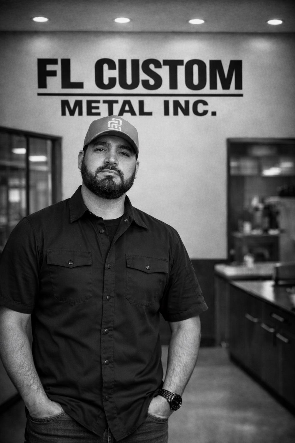 Javier Lopez at FL Custom Metal Inc.